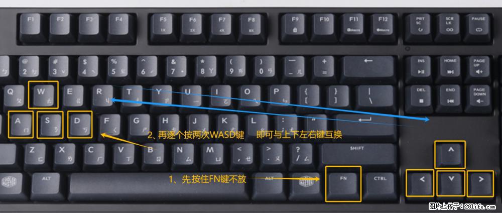 键盘，怎样把wasd键与上下左右方向键互换？ - 生活百科 - 中山生活社区 - 中山28生活网 zs.28life.net